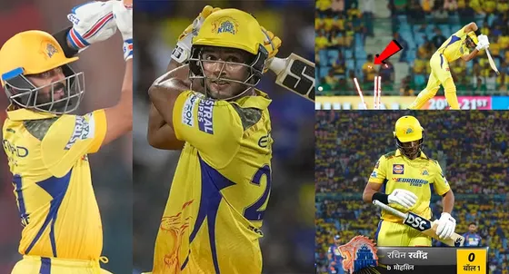 CSK vs LSG: टॉप ऑर्डर फेल, जड़ेजा और धोनी ने संभाली स्थिति