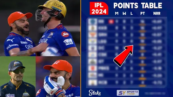 RCB की तीसरी जीत, लेकिन कोई हलचल नहीं, Points Table IPL 2024