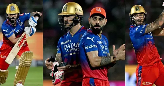 RCB vs RR: कोहली का अर्धशतक, फाफ के साथ 125 रनों की साझेदारी