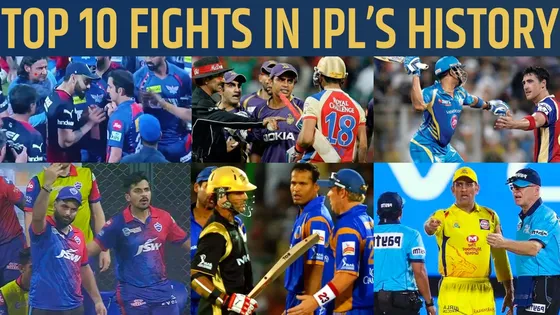 TOP 10 FIGHTS IN IPL'S HISTORY