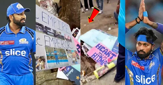 Viral Video: Rohit का साथ देना बना सजा, Poster वाले फैंस की NO एंट्री