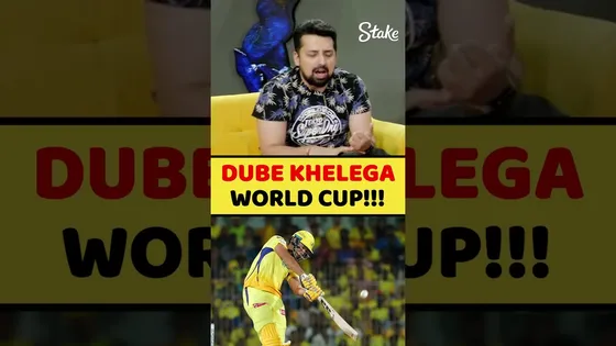 SHIVAM DUBE KHELEGA WORLD CUP!!! #ShivamDube  #IPL2024