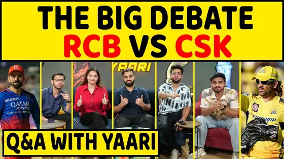 🔴Q&A with Yaari - RCB VS CSK पर BIGGEST DEBATE - कौन किससे बेहतर?