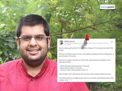 Zippee Founder Madhav Kasturia