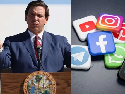 Florida Governor Ron DeSantis passes the bill to ban children under 14 from social media