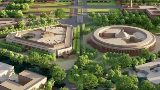 PM Modi's Vision for a Modern India: Unveiling the New Parliament Building in Style