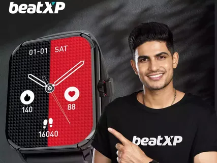 Shubman Gill Joins beatXP as Brand Ambassador for Smartwatches and Massage Gun