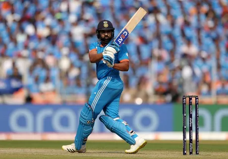 Rohit Sharma Creates History as Highest-Scoring Captain in a Single World Cup Edition