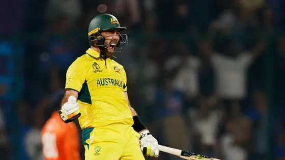 Glenn Maxwell Smashes Fastest Century in ODI WC History, Surpasses Markram's Record during AUS vs NED World Cup 2023 Clash