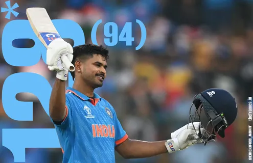 Shreyas Iyer's Heroics: A Power-Packed Innings in the IND vs NED 2023 World Cup Match