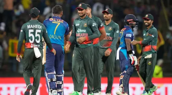 ODI World Cup 2023: Bangladesh vs Sri Lanka 1st Warm-up Match Highligts: BAN won by 7 wickets