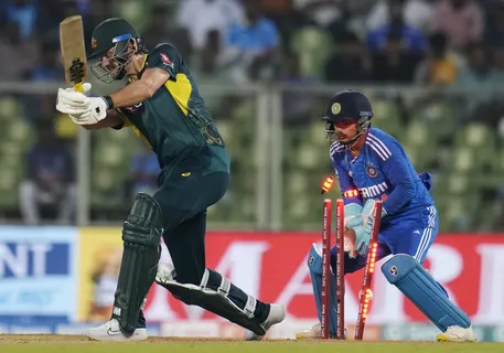 India vs Australia, 3rd T20I Match Highlights: AUS won by 5 wickets