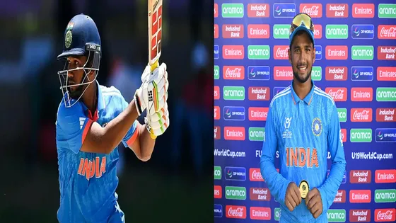 Young Sensation Musheer Khan's Viral Helicopter Shot Draws MS Dhoni Comparisons!