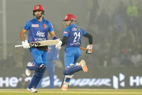 Afghanistan's Historic T20I Partnership Against India: Gurbaz and Zadran Shine