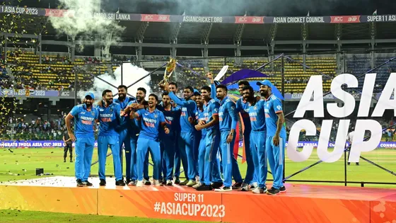 Team India Took Home Asia Cup Trophy for the Eighth Time