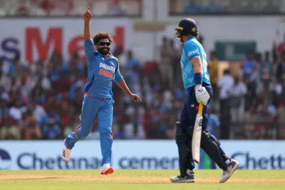 Ravindra jadeja.