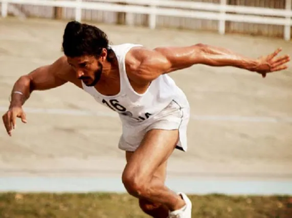 What Milkha Singh taught Farhan Akhtar - Rediff.com