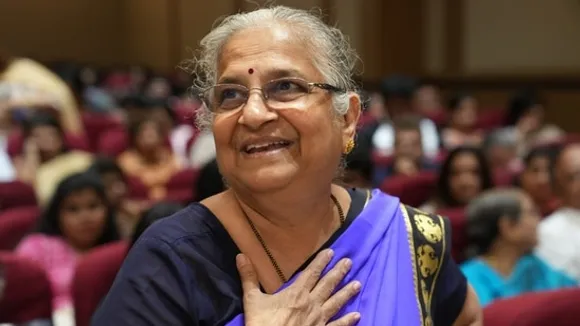 Philanthropist and Rajya Sabha member Sudha Murty (PTI)