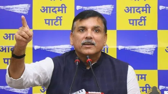 ED raids Sanjay Singh; AAP lashes out at BJP says, 'targeted for raising  Adani matter in Parliament' | Mint