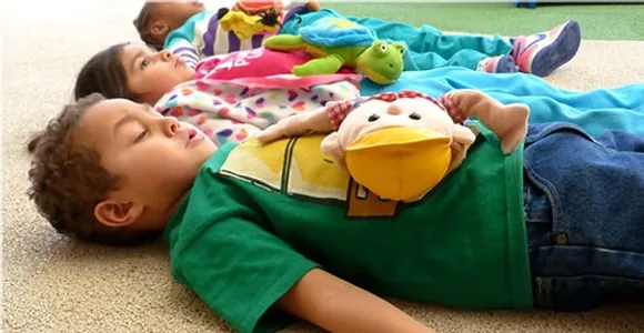 Thomas Armstrong on X: "To teach young #kids about #mindfulness and  attentive breathing, use a ''belly buddy'' which is a stone, bean bag, or  stuffed animal placed on the stomach that kids