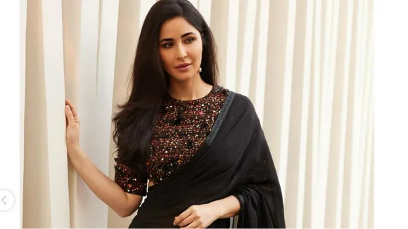 Katrina Kaif adds glam in black saree as she attends Red Sea Film Festival  | Bollywood - Hindustan Times