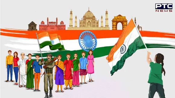 How to draw Republic Day Celebration of India