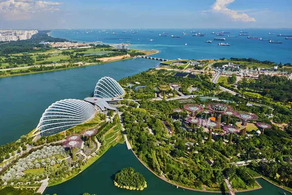 Singapore Top View