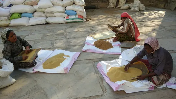 traditional method of millet processing