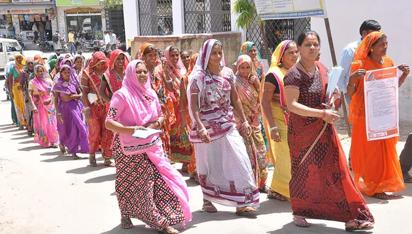 women demanding rights chetna