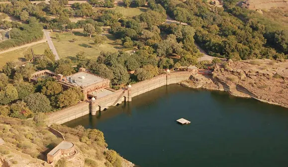 Balsamand lake of jodhpur