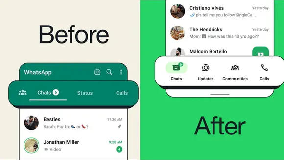 App Updates :  WhatsApp ने जारी किया अपडेट, पूरी तरह से बदल गया है लुक, मिलेंगे नए फीचर्स