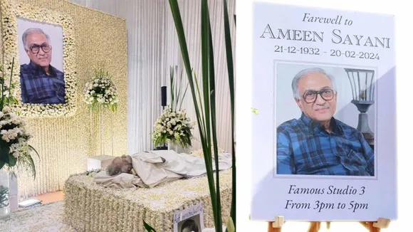 Amar Ameen Sayani Funeral & Last Rites