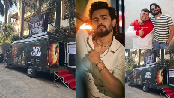 Bhuvan Bam’s die hard fan from Gujarat makes a custom made van for the actor to celebrate Taaza Khabar becoming one of the most watched OTT shows ever