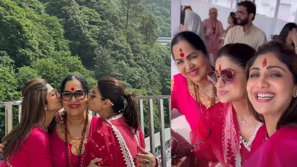 शिल्पा शेट्टी ने वैष्णो देवी की अपनी यात्रा की तस्वीरें शेयर कीं