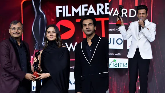 Alia Bhatt, Rajkummar Rao, Manoj Bajpayee, Shefali Shah और अन्य सितारों ने फिल्मफेयर ओटीटी अवार्ड्स 2023 में पुरस्कार जीता
