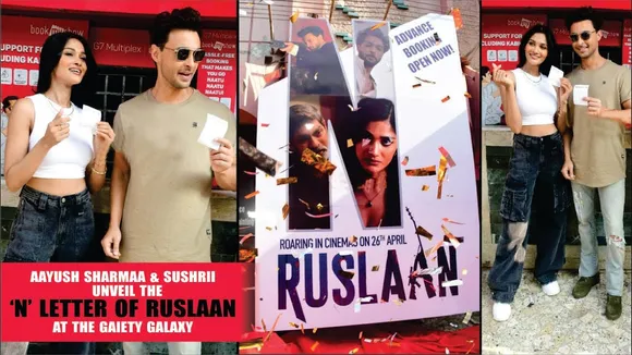 AAYUSH SHARMAA & SUSHRII MISHRAA FOR "RUSLAAN" MOVIE PROMOTIONS | RELEASING 26th APRIL
