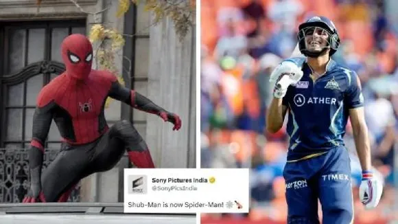Shubman Gill swings into action as the voice of Indian Spider-Man in multiple languages!