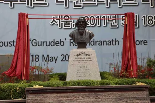 Rabindranath Tagore's Legacy Goes Viral: A Statue in South Korea