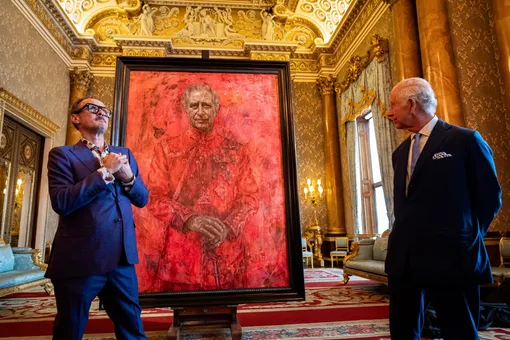 King Charles III Unveils First Official Portrait Since His Coronation