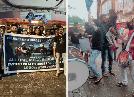 Shah Rukh Khan's Fans Celebrates Success Of 'Jawan' At Gaiety Galaxy In Mumbai And Compares 'Jawan' With 'Pretty Women'