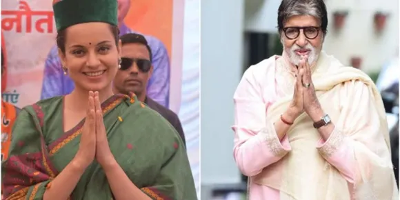 Actor-Turned-Politician Kangana Ranaut Claims That She Is The One Who Received Immense Love In Bollywood, Following Amitabh Bachchan!