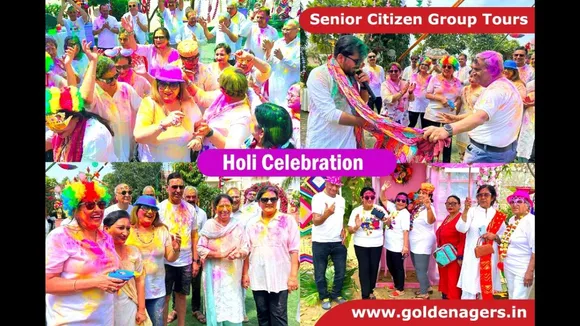 A Colourful Holi –Golden Agers Celebrates The Indian Festival Of Colors In A Culturally Enriching Way