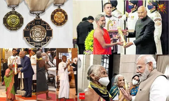 Heroism doesn't need standards! Padma Winners who were barefoot, in the spotlight!
