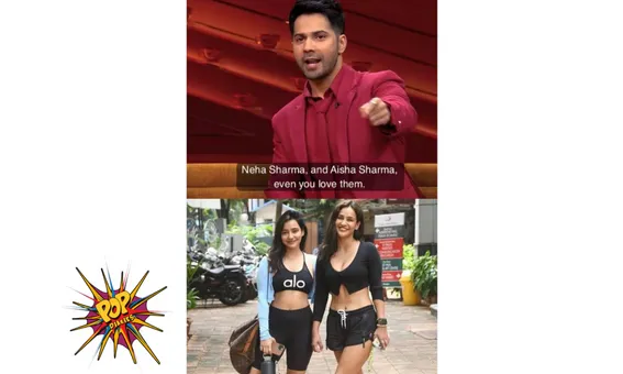 Neha Sharma and Aisha Sharma have the hottest gym clicks on Instagram, says Varun Dhawan