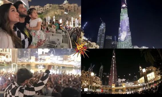 Actor Dulquer salmaan shared videos of trailer Karup lights up  'Burj Khalifa', Watch the video here!
