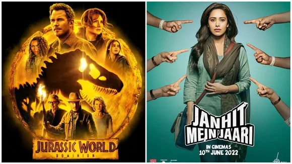 1st Day Box Office - Jurassic World Dominion Opens Well, Janhit Mein Jaari Is A Washout
