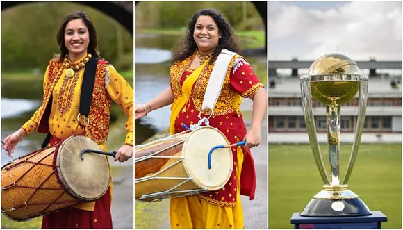 Eternal Taal, UK's female dhol players get selected to perform during Cricket World Cup matches