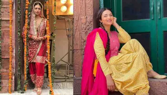 Divyanka Tripathi stuns as Punjabi Bride for her upcoming musical video debut 'Babul Da Vehda'
