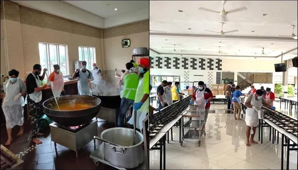 Gurudwara Sahib In Kuala Lumpur Serves Upto 2500 Packs Of Veg Meal Daily