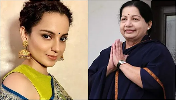 Kangana Ranaut To Play Jayalalithaa In Her Biopic